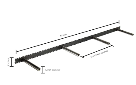 Walnut SOLID WOOD Floating Shelves with Invisible Mounting Brackets