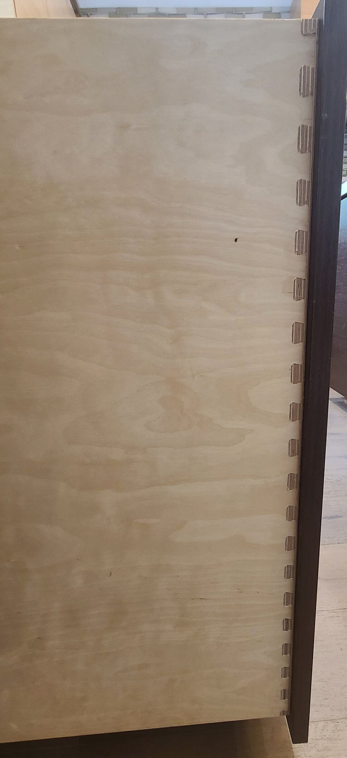 Kitchen Cabinet Drawers, Wood Dovetail Construction Custom Made to Order, Fully Assembled, Custom Sizes Availabe (For 24" Deep Cabinets)